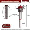 Woodworking Hole Saw & Positioning Bit Set for Hinge, Wood, Door, Gypsum & Plastic Panels.