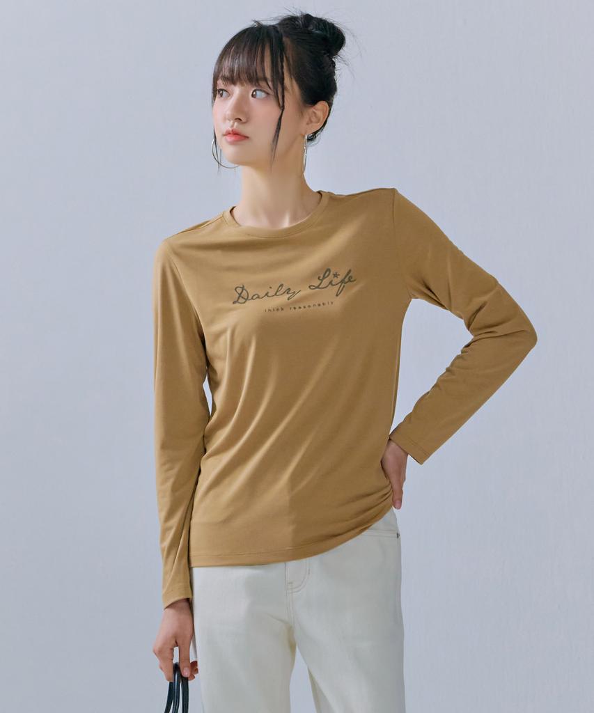 CHASECULT Women'S Lettering Basic T-Shirt-Cezg5151B0X