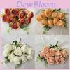 Wedding Rose Bridal Bouquet Artificial Flower For Home Decor And Photography Props