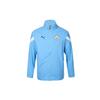 Jaqueta Casual Manga Comprida Gola Alta Bloco de Cores Manchester City Jaqueta Masculina Azul-Céu 771313-12