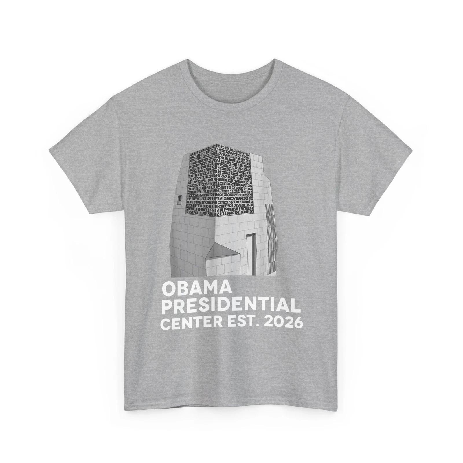 Barack Obama Presidential Center 2026 T-Shirt 2 3XL
