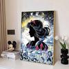 Disney Diamantmalerei Schneewittchen Silhouette Stil Kunst Illustration 5D Kreuzstich Hängendes Druck 5D Puzzle Mosaik Stickerei Heimdekoration