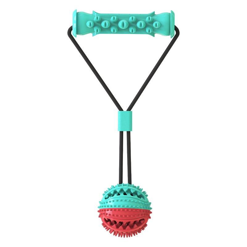 Pet Supplies Toy Set, Drawstring Training, Teeth Grinding, Biting Resistance, Leaky Feeding Ball Dog Toy