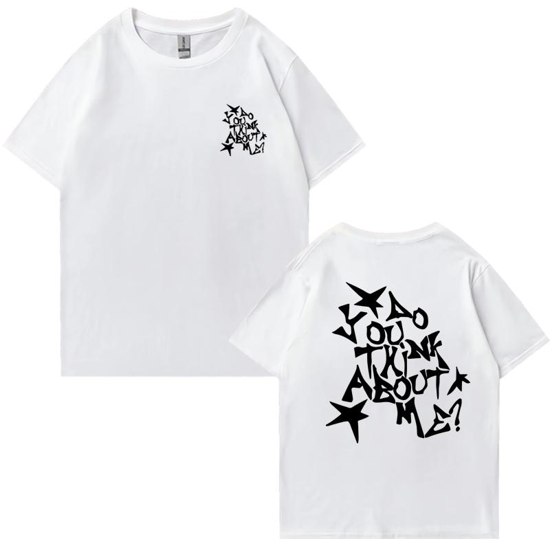 Hot Sale NSQK AOOU THNK ABOUT ME 2025 New Album T Shirt Men Women Fashion Short Sleeve T-shirts Unisex Casual 100% Cotton Tops