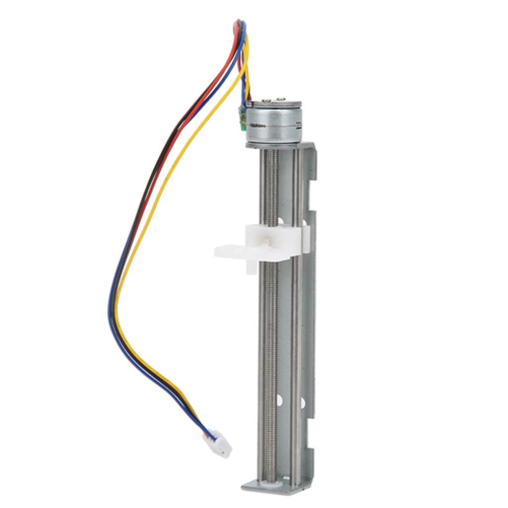 2‑Phase 4‑Wire Linear Stepper Motor Screw Slide Table 4‑9V Drive Voltage 18 degrees Step Angle
