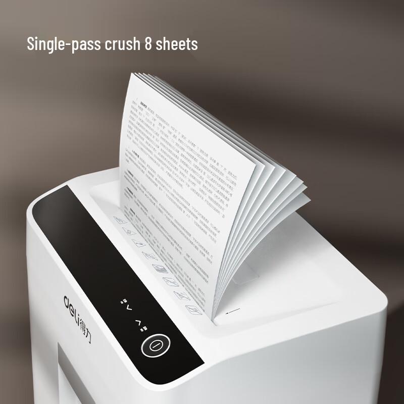 Deli High-Power Office Document Shredder CN plug (adapter included)