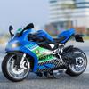 1:12 Zvukové Světelné Motocyklové Slitina+Plast Model Motocyklu Odlitek Hračka Vozidla Dekorace Sběratelství Hračky Pro Kluky Pro Děti Dárek