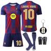 2526 Ramin Yamal Number Champions League Latest Barcelona Home Youngest Goal Scorer In Club Jersey [FairyHouse] Jersey, 10, Edition, Number, Replica,
