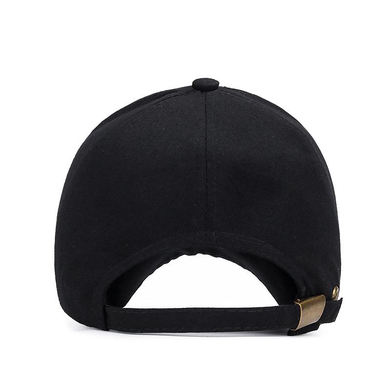 Spring and summer new extended brim baseball cap men's outdoor fishing big brim sun hat women's cotton canvas hat