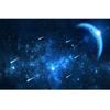 3d Galaxy Wallpaper Abstract Blue Starry Mural Living Room Bedroom Tv Sofa Backdrop Home Decor 3d Fresco