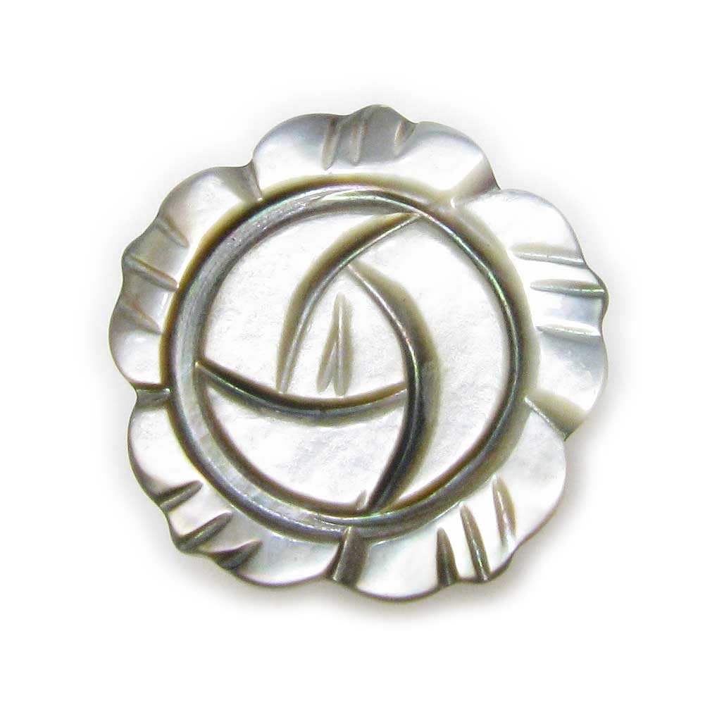 Obi clasp, shell, rose flower, small, kimono accessory, Japanese accessory, yukata, obi clasp chs10117