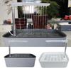 Automatic Pet Bird Bathing Pet Parrot Circulating Water Bathtub USB Electric Large Bird Bathtub Shower Fountain For Parakeet