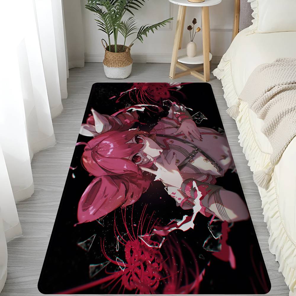 Vocaloid Teto Singer Girl Floor Mat Nordic Style Home Doormat Bathroom-Toilet Mats Bedroom El Decor Mat