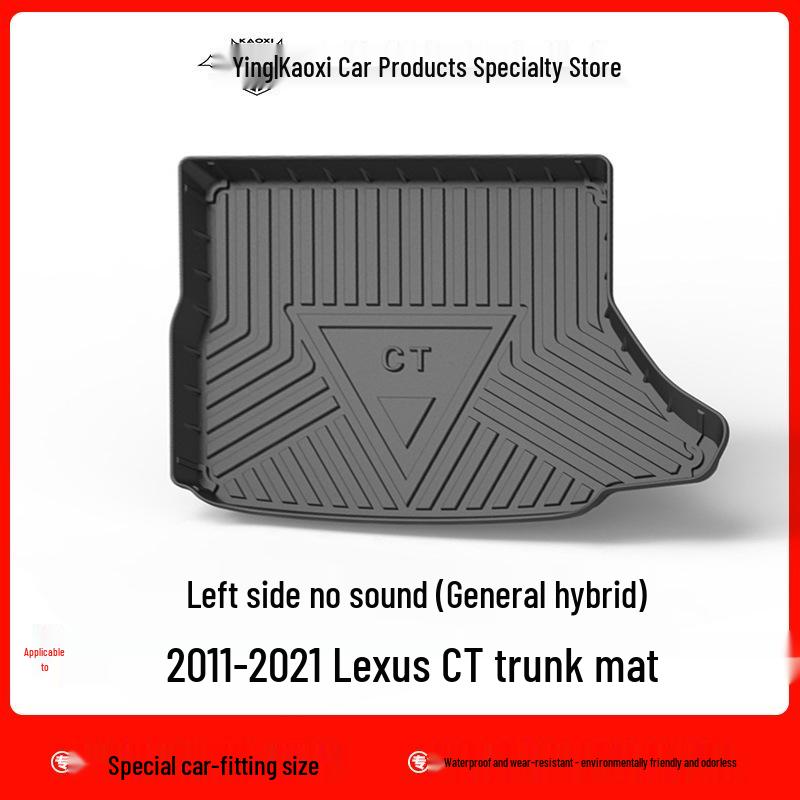 

Eco-Friendly TPE Floor Mats and Trunk Mat for 2011-2021 Lexus CT
