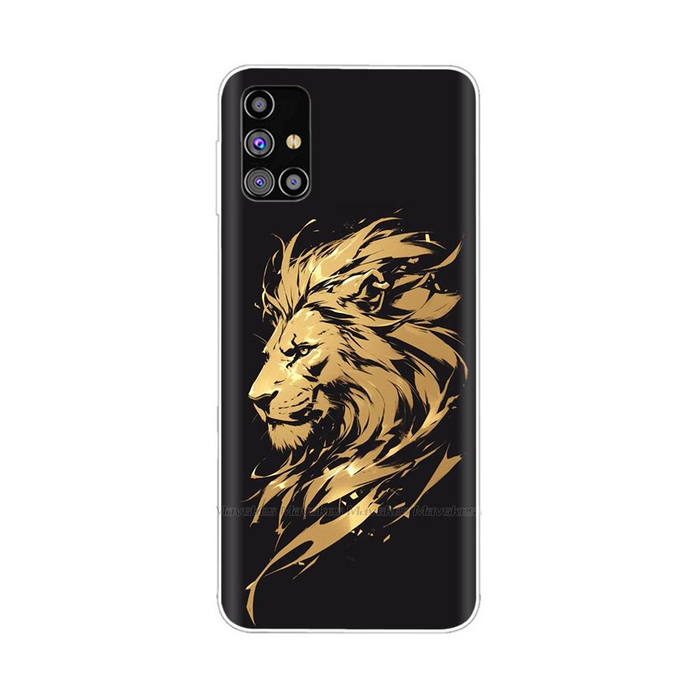 For Samsung Galaxy M51 Case SM-M515F Phone Case Creative Full Protection TPU Back Cover For Samsung M51 M 51 Soft Silicone Funda