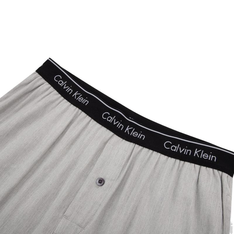 Calvin Klein Mode Lässig Jacquardbund Karomuster Bequeme Zuhause Schlafhose Herren Unterteile NM1429O