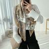Spring square scarf silk scarf French retro women's simple and versatile foreign style fashion temperament twill silk scarf batch