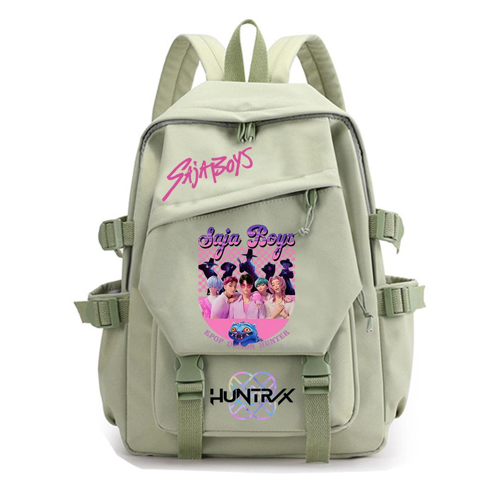 Peripheral Korean Edition SchoolBagtoreduce the Burden and Protect the Spine. Large-capacity Casual Backpack for Primary and Secondary School Students