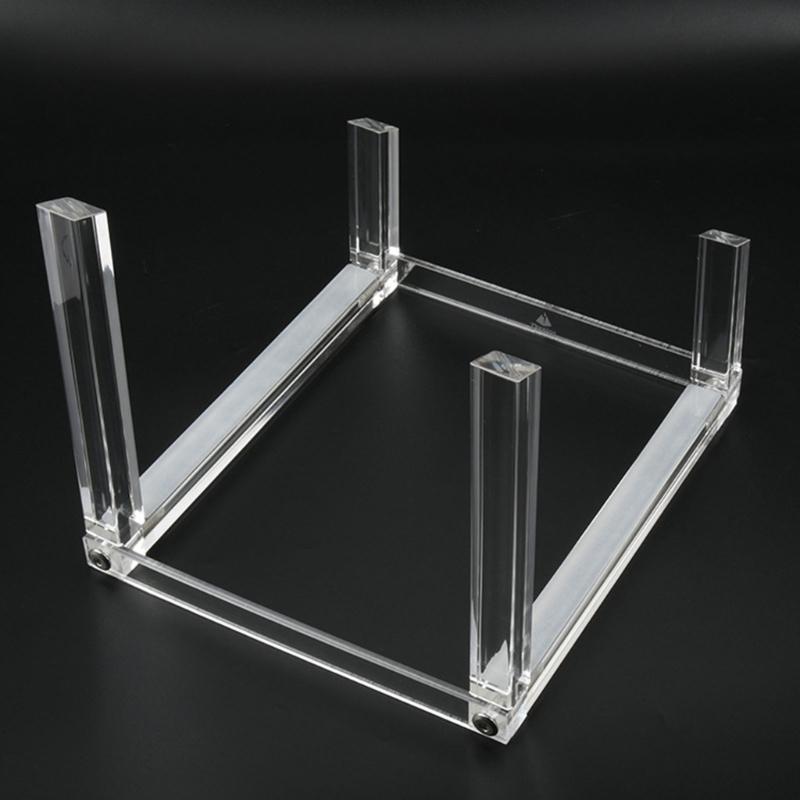 Vinyls Record Storage Stand Acrylic Vinyls Record Storage Holder Clear Organizers Holder for Single Gatefold Album