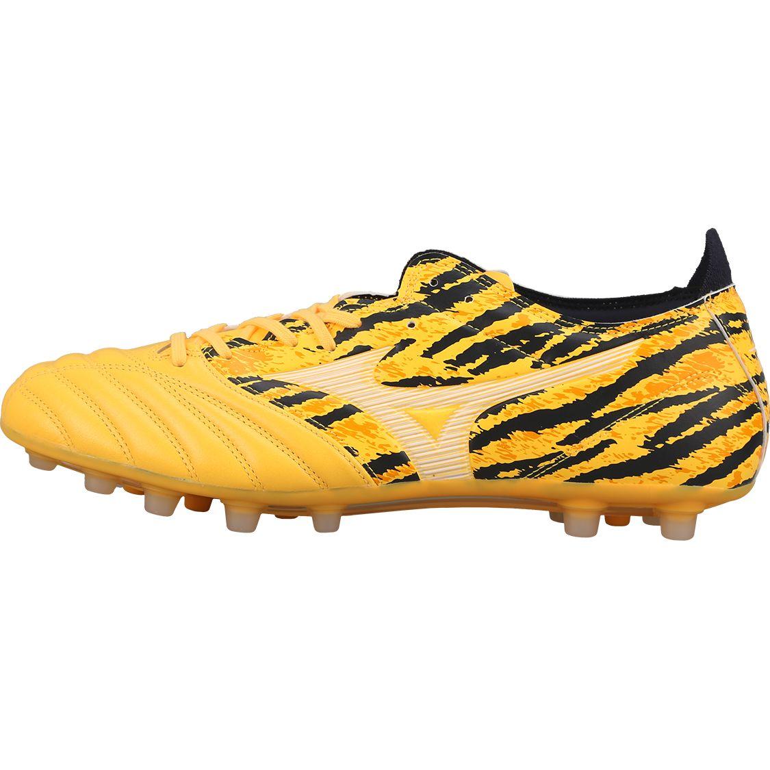Mizuno Morelia Neo III PRO Men AG Soccer Shoes Yellow Black P1GA228401 39