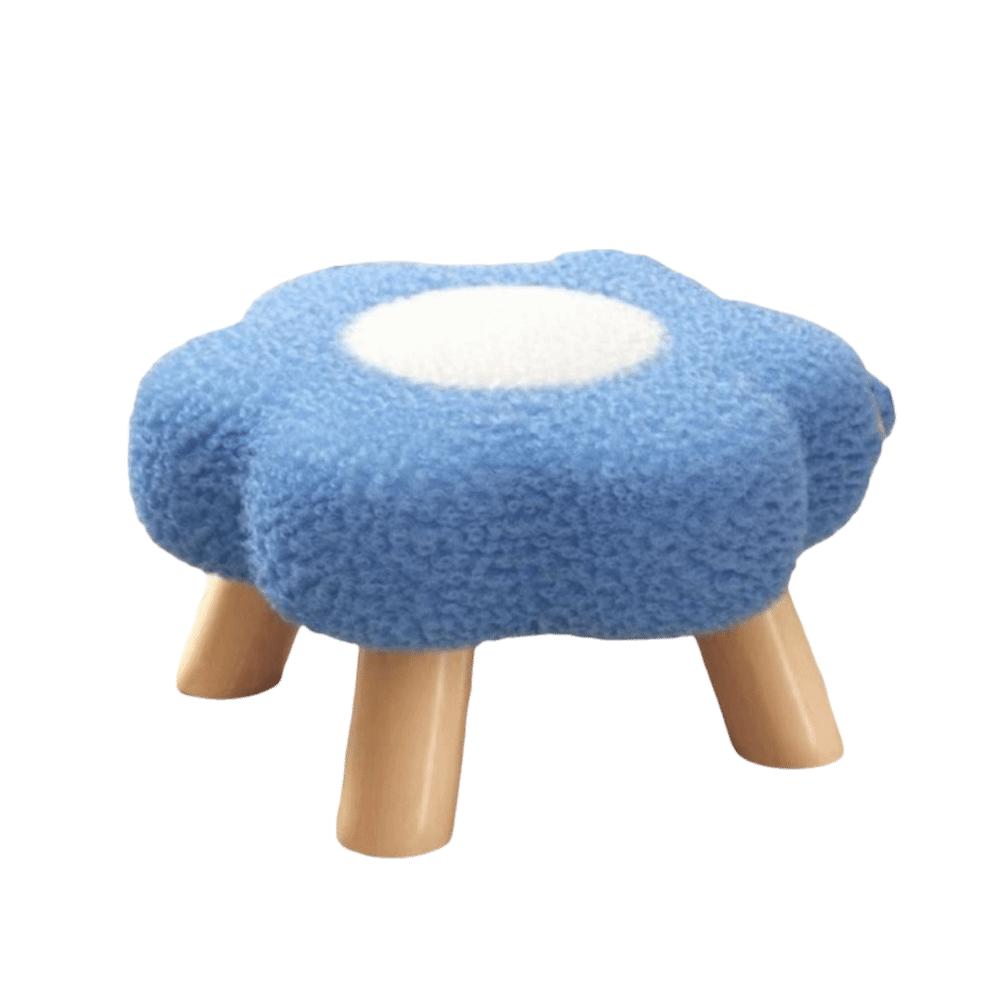 Household Low Stool Soft Sofa Stool Cute Footstool  Living Room