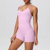 New Pure Color Brushed Back Strapless High-Waisted Yoga Set For Women - Sports Running Fitness Ensemble
