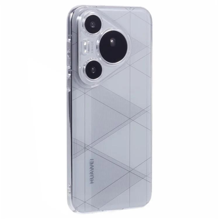 

For Huawei Pura 70 Clear Case Anti-scratch Hard PC Phone Cover