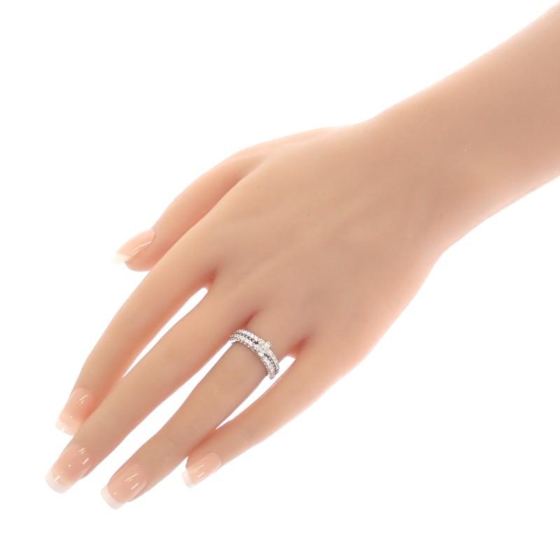 Ponte Vecchio  #9(JP Size) ring K18 white gold Women