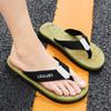 Neue Mode Zehensandalen für Strand Rutschfeste Flache Hausschuhe Herren Bequeme Flache Freizeit-Slipper Herren Pantoletten Chanclas Hombre