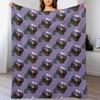 Remy Puke Transparent Throw Blanket Travel Size Cozy Blanket for Plane Train