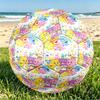 Care Bears Print Size 5 Soccer Ball, PU Wear Resistant Football for Match Training and Daily Practice, Birthday Gift for Soccer Fans