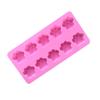 10-grids Mousse Cake Mold Silicone Pastry Dessert Cute Mould Pudding Chocolate Bakeware Baking Molds Bakery Restaurant
