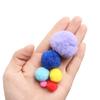Learning Educational Soft Fluffy Balls DIY Sewing Craft Plush Craft Pompoms Fluffy Poms Decorations