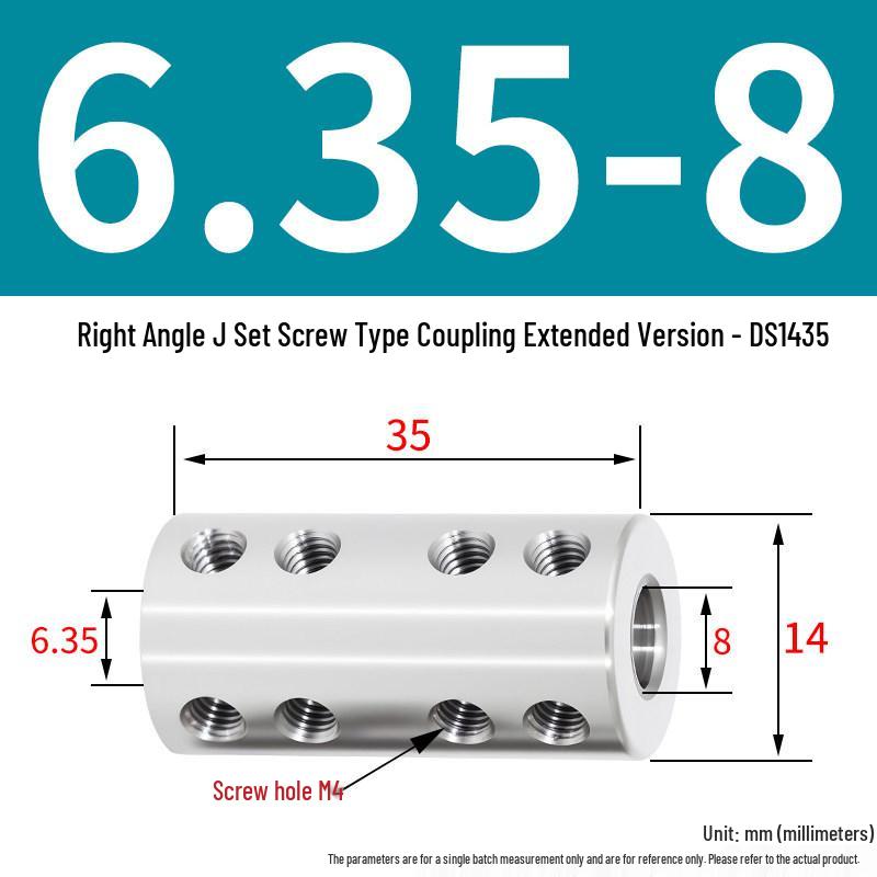 Нержавеющая сталь Высокий крутящий момент Жесткая муфта Адаптер вала двигателя