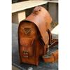 New Men's Real Leather Vintage Brown Messenger Shoulder Laptop Bag Briefcase