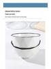 10-Piece Nordic Style Ceramic Bowl Set for Home - Rice, Soup, and Fruit Bowls