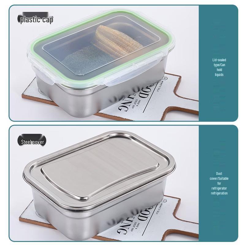 304 Stainless Steel Food Storage Container