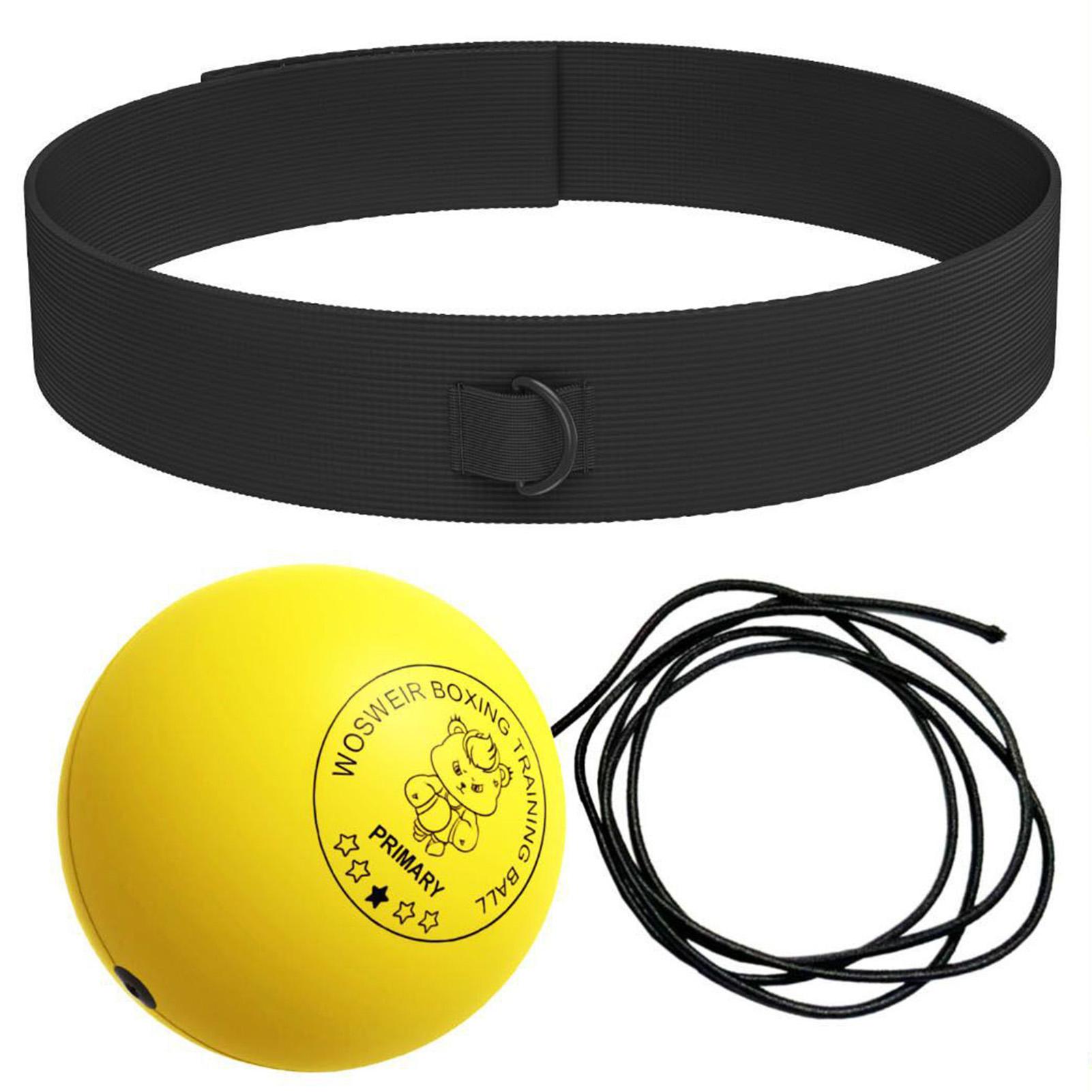 Boxing React Reflex Balls Headband Hand Eye Coordination Training Boxing Ball Boxing Equipment for Kids and Adults