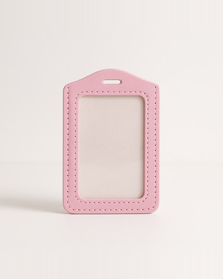 PU Card Case Holder Portable Fashion Bus Card  Identity Badge Credit Card Protecter