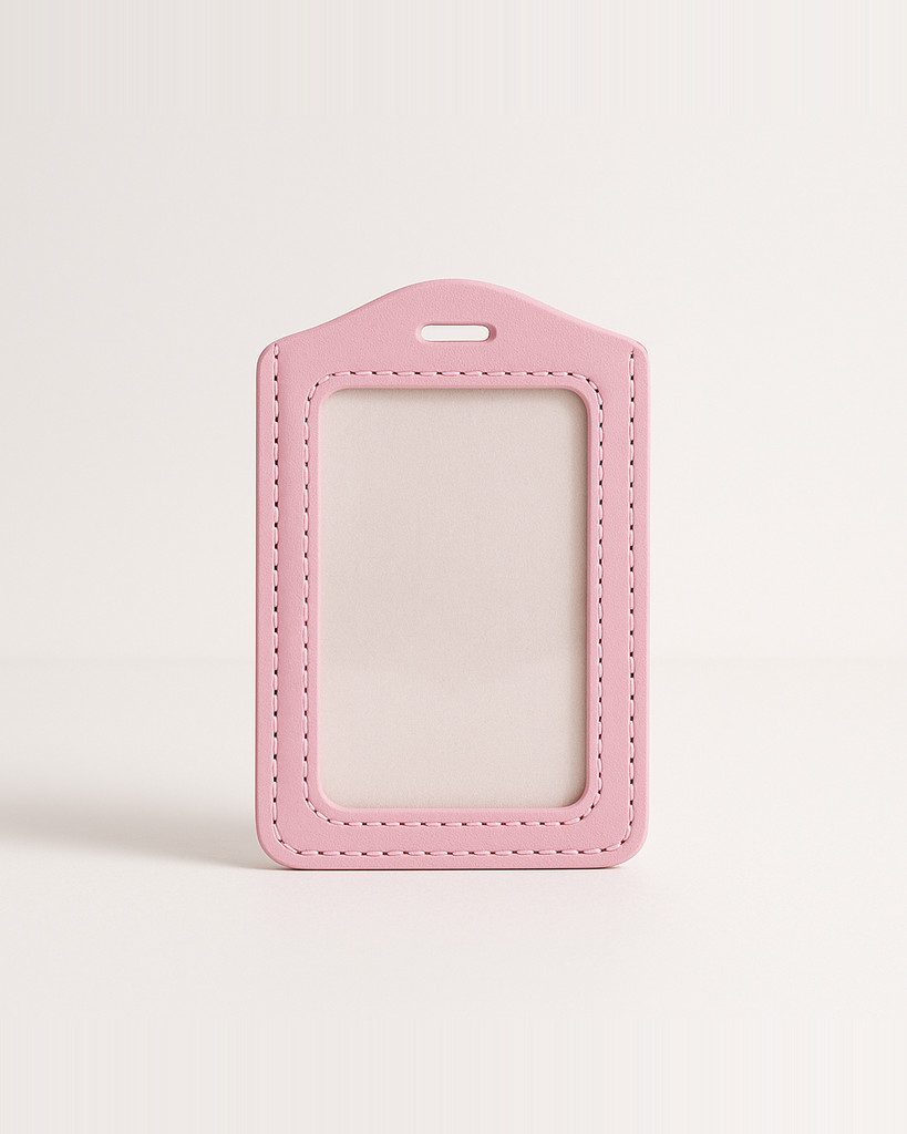 PU Card Case Holder Portable Fashion Bus Card Identity Badge Zabezpieczenie karty kredytowej