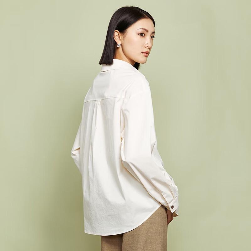 Shetu Women's Relaxed Fit Long Sleeve Shirt