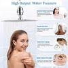 High Output Shower Filter - Latest Superior Advanced 17-stage Filter Media - Universal Multi-Stage Shower Head Filter