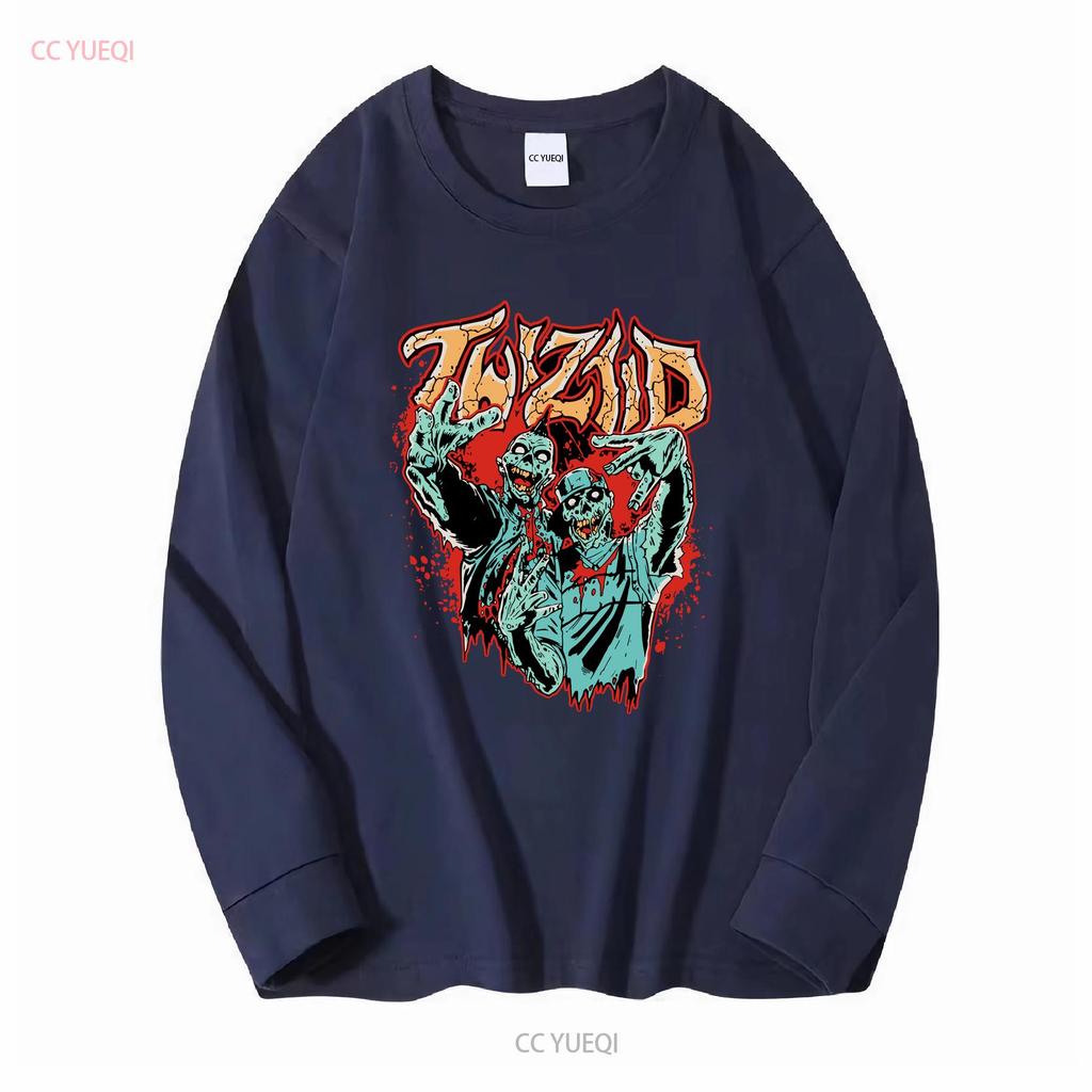 Twiztid Zombie T-Shirt vintage gewaschen leicht bequem dehnbar Unisex stilvoll Mode vielseitig weich Streetwear