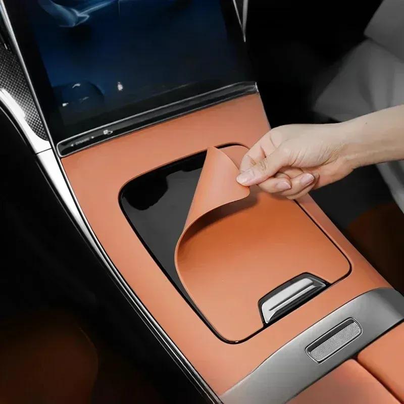 For Mercedes Benz C Class  2024 C260L C200L GLC  2024 Center Console Silicone Pad Dustproof Non-Slip Mat Accessories LHD