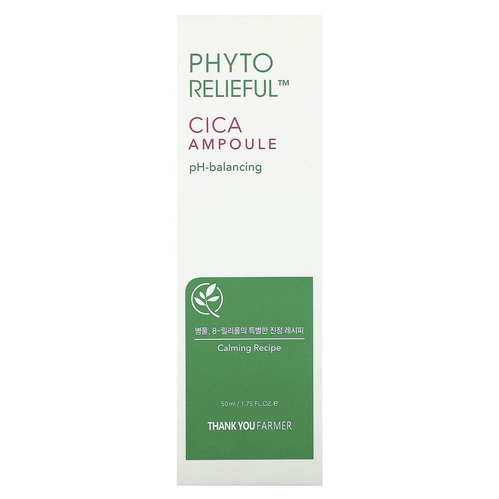Phyto Relieful, Cica Ampoule, 50Ml(1.75Fl Oz)