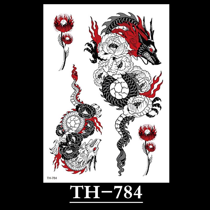 Flower Tattoo Sticker, Small Flower Tattoo Sticker, Tattoo Sticker Waterproof And Sweat-Proof Tattoo