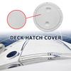 4/6/8 Inch Boat Hatches Deck Plate Round Plastic Marine Deck Cover Non Slip Detachable Double Waterproof for Marine Boat Yacht