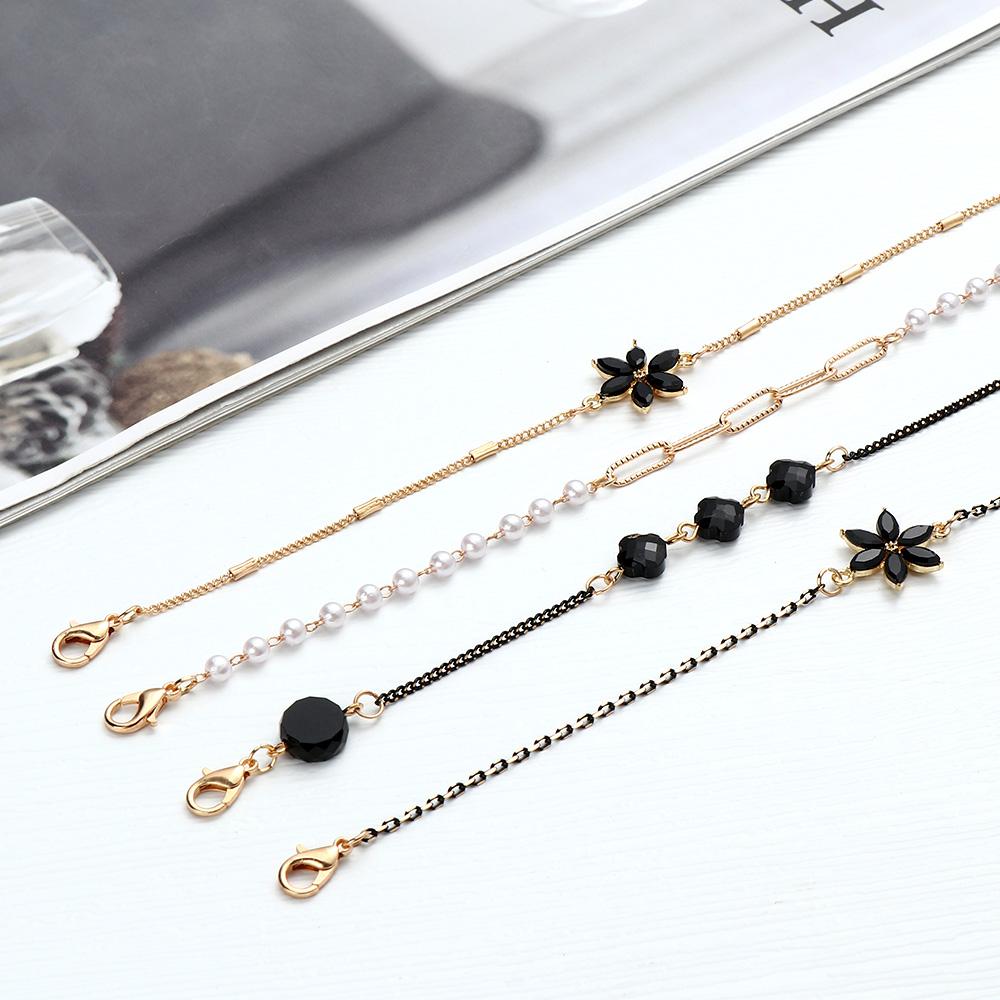 Women Necklace Anti-Lost Glasses Chain Eyewear Neck Strap Eyeglasses Cord Holder Sunglasses Lanyard