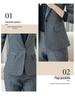 High-End Professional Women's Work Uniform Four-Piece Set - Autumn/Winter 8818