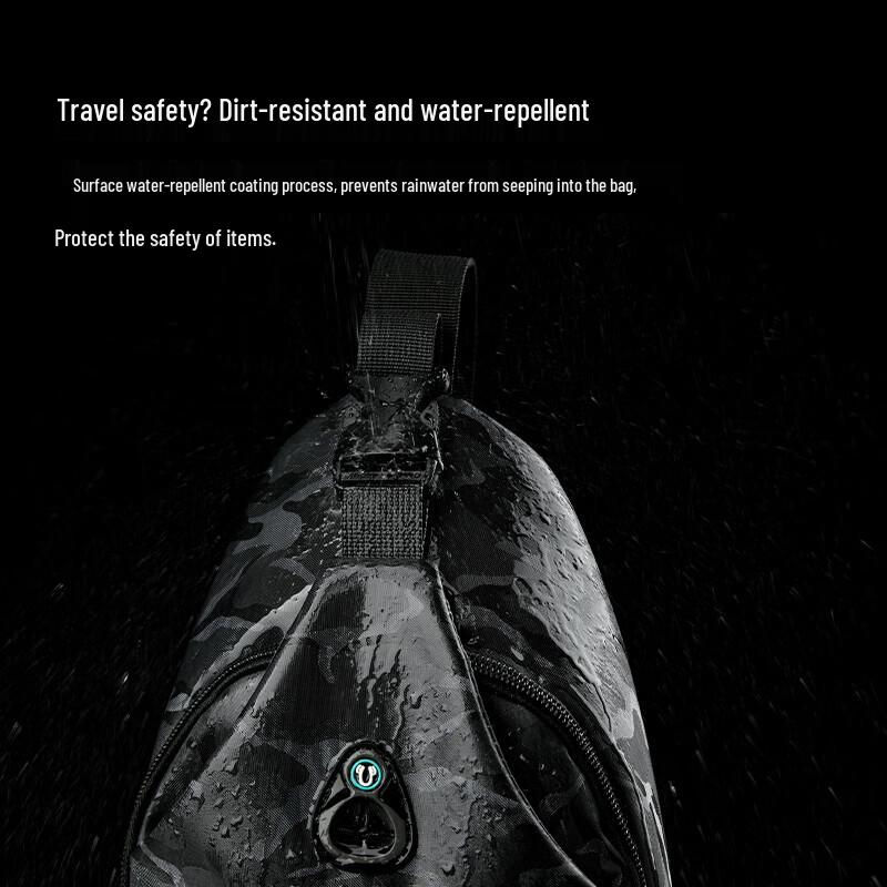 Męska wielofunkcyjna torba na klatkę piersiową Hengyuanxiang